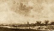 Hollandische Flachlandschaft. Jan van Goyen